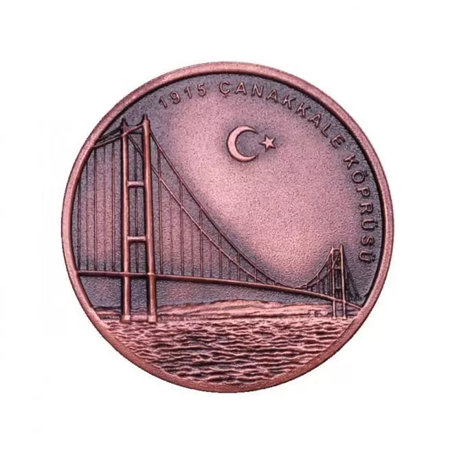 1915 Çanakkale Bridge Bronze Commemorative coin