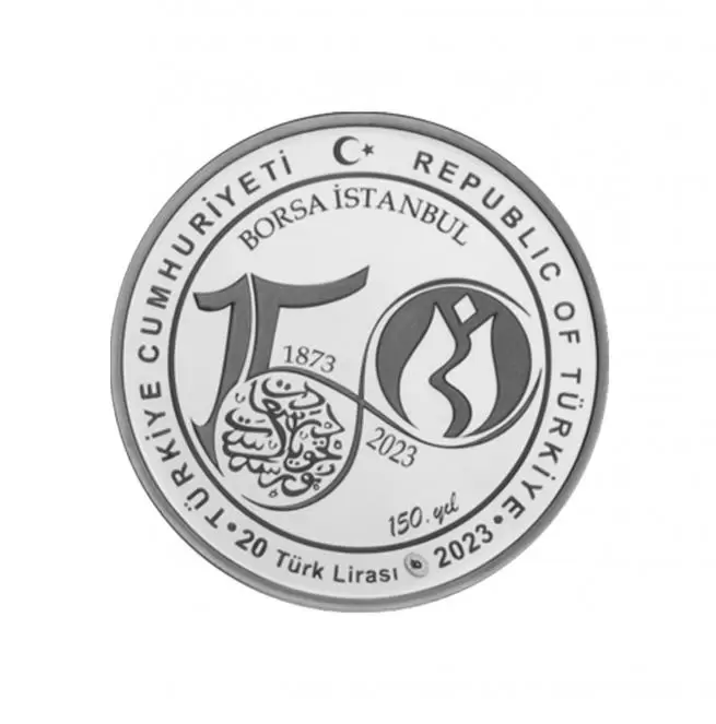 Borsa Istanbul Commemorative Coin Silver