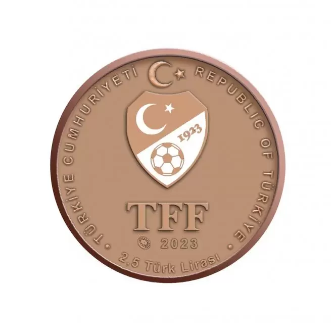 Galatasaray's 23rd Championship Bronze Commemorative Coin