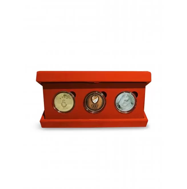 Galatasaray's 23rd Championship Commemorative Coin Set