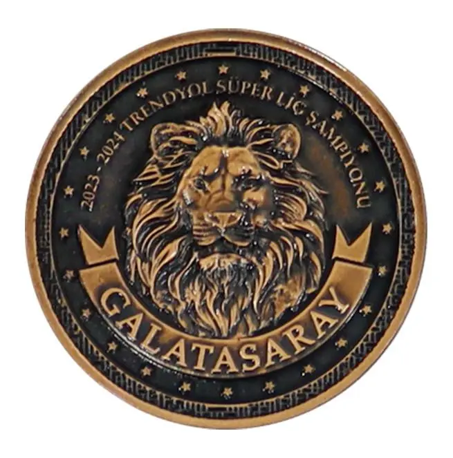 Galatasaray 24. Şampiyonluk Bronz (Okside) Hatıra Parası – Kutulu