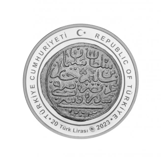 Suleyman The Magnificent Ottoman Sultans Series No:10 Silver Commemorative Coin