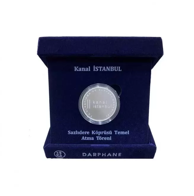 Canal Istanbul / 925 Sterling Silver - Without Box