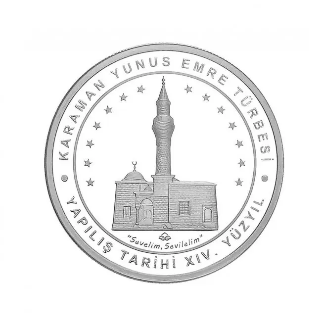 Karaman Yunus Emre Tomb (Silver)