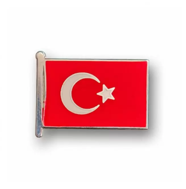 Turkish Flag Badge ( 2 )