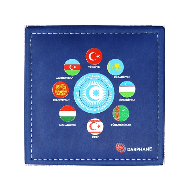 Türk Devletleri Teşkilatı Bronz (Okside) Hatıra Parası - Kutulu 