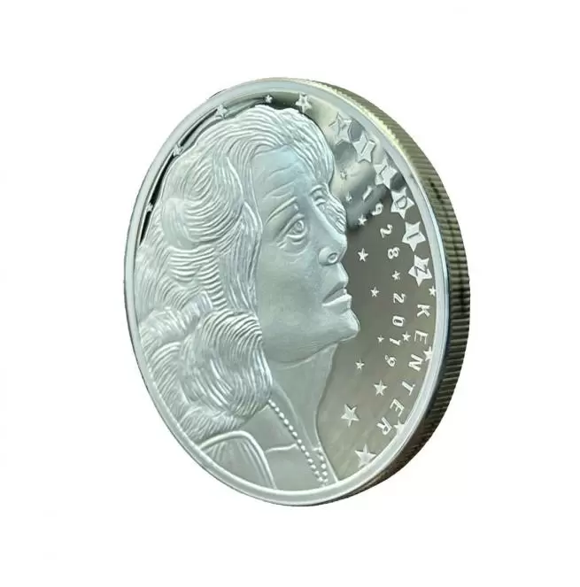 Yıldız Kenter - Traditional Turkish Theater Silver Coin 